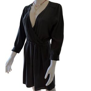 Madewell Grey Silk Dress